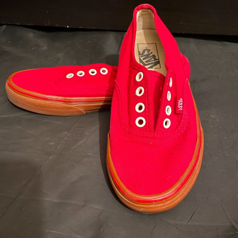 Strawberry Red Vans